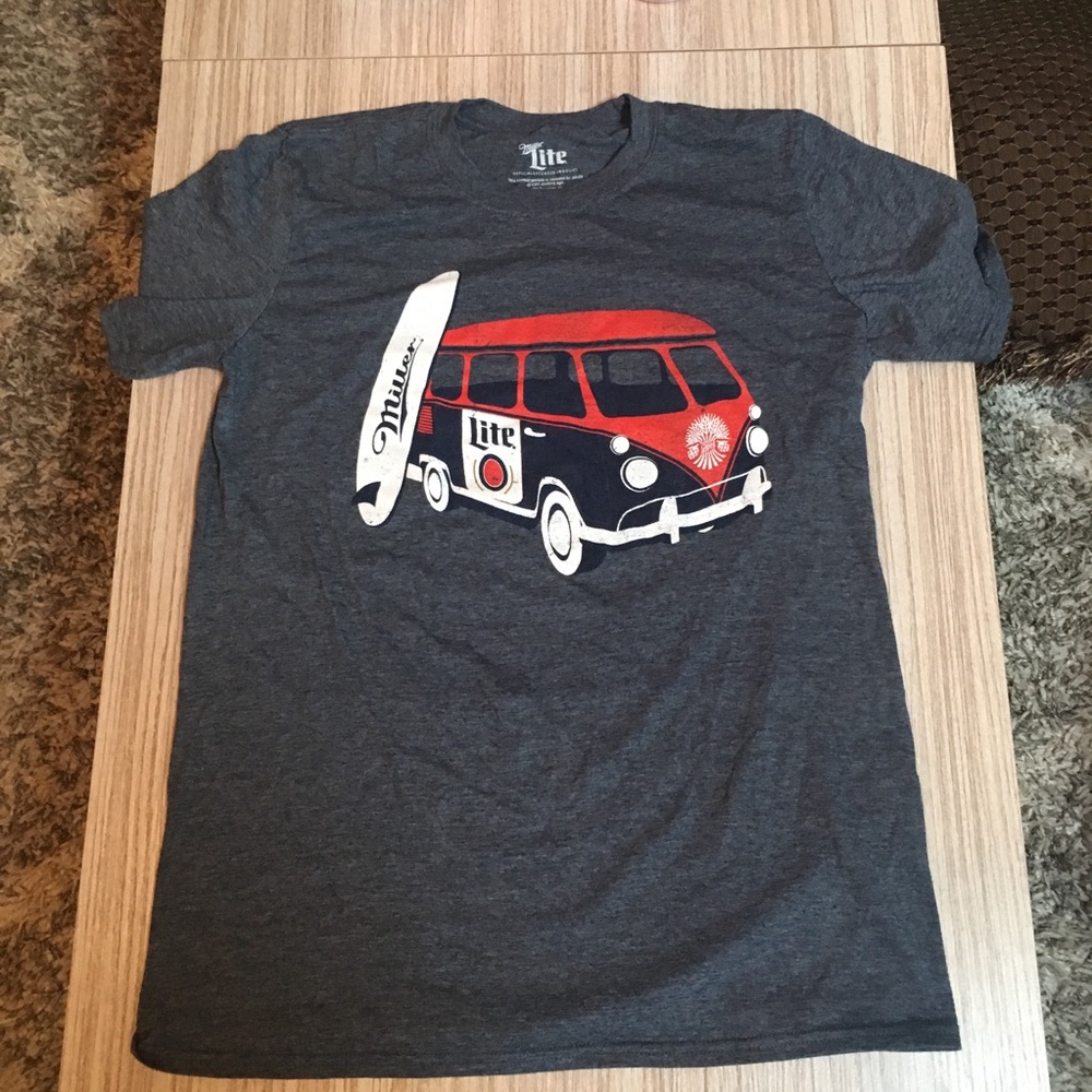 Miller Lite Tee Size Medium NWOT